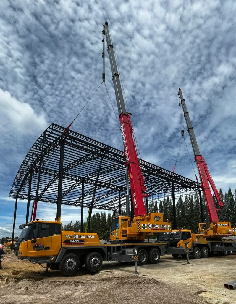 รถเครน ให้เช่า กรุงเทพ-ปริมณฑล จุ๊บแจง เครน